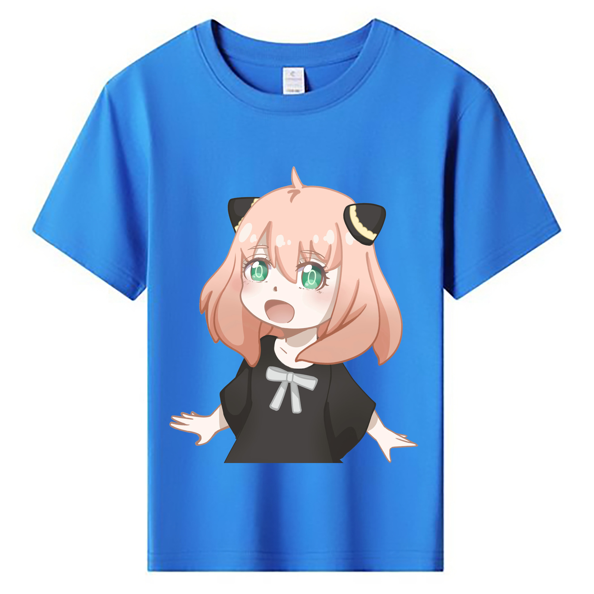 （画像用） SPY×FAMILY间谍家家酒 綿100％キッズTシャツ（フロントプリント）